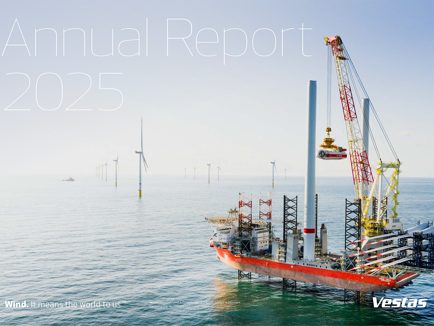 Vestas publica su informe anual 2025 y contin&uacute;a con los despidos