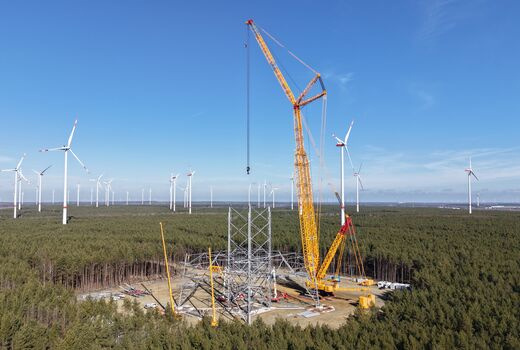 Se reanuda la construcci&oacute;n de la turbina e&oacute;lica m&aacute;s alta del mundo (365 m)
